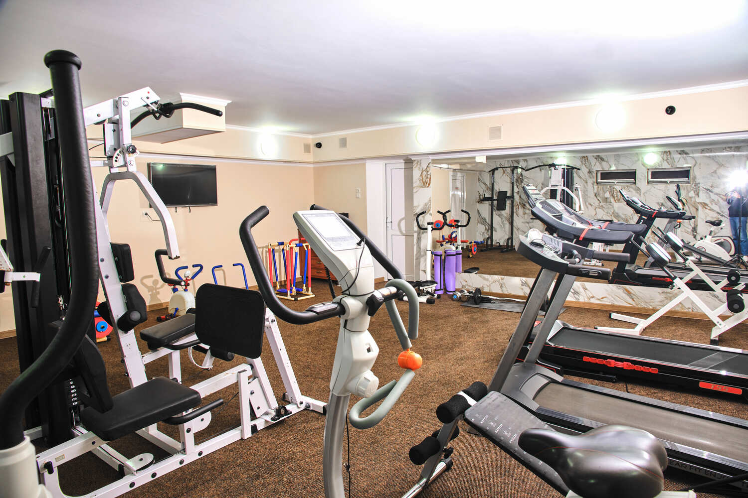 Тренажернай зал<br>